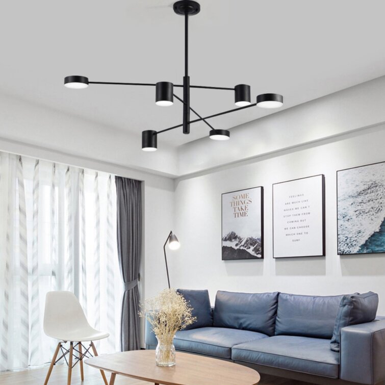 Acrylic creative design Nordic minimalist ceiling chandelier modern lamps 