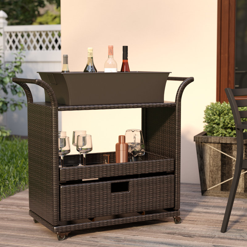 Mercury Row Eta Bar Serving Cart Reviews Wayfair Eta Bar Serving Cart
