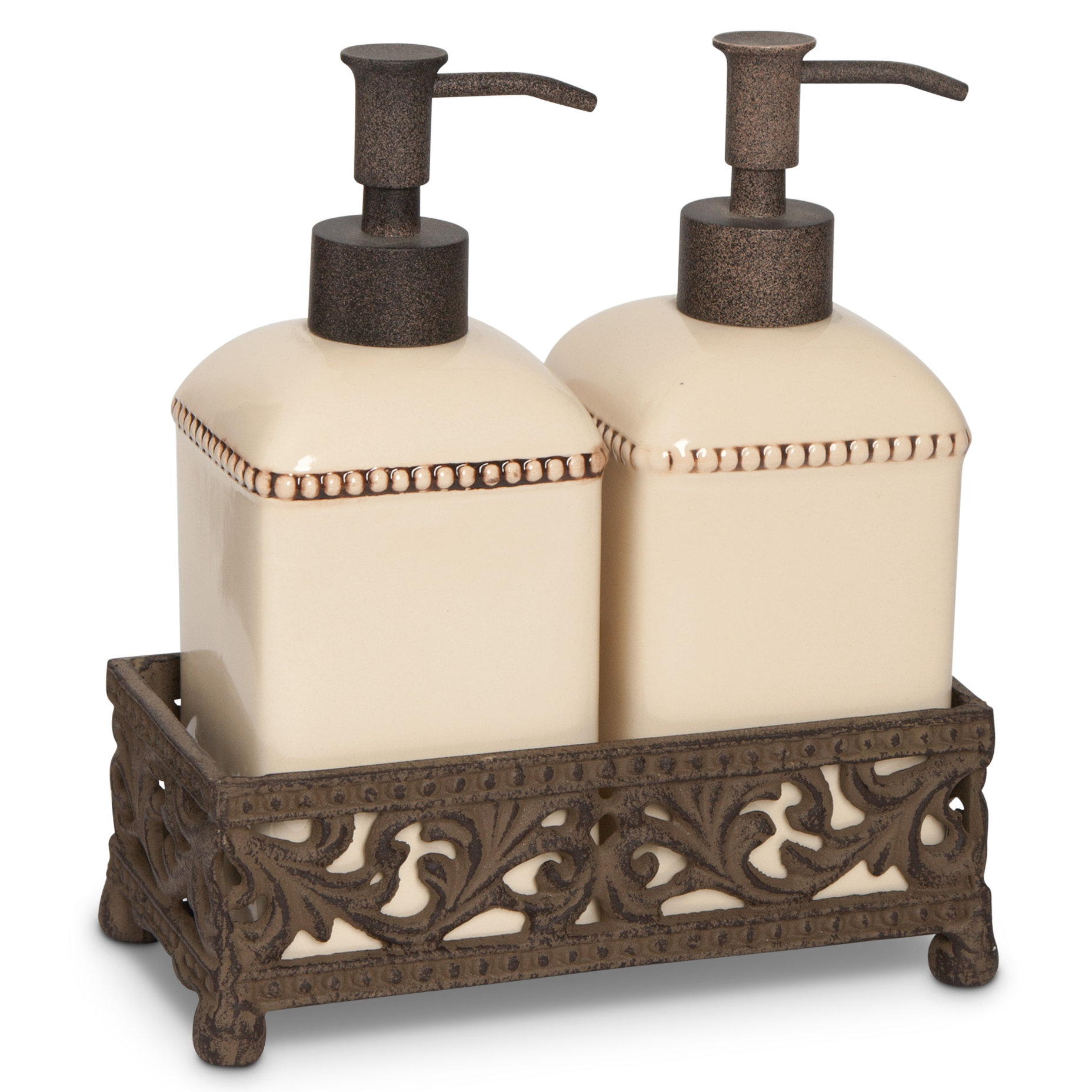 soap and hand cream dispensers