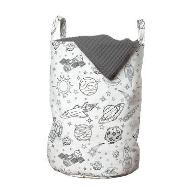 Details about   Ambesonne Cartoon Theme Laundry Bag Hamper Basket with Handles Laundromats 