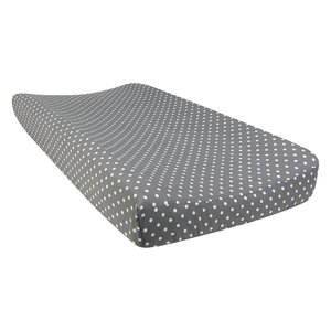 Ombre Gray Bedtime Dot Changing Pad Cover