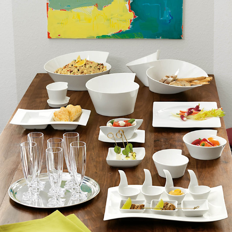 Villeroy Boch New Wave 12 Piece Dinnerware Set Service For 4 Reviews Wayfair
