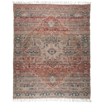 World Menagerie Naranjo Market Traditional Green Area Rug Reviews Wayfair