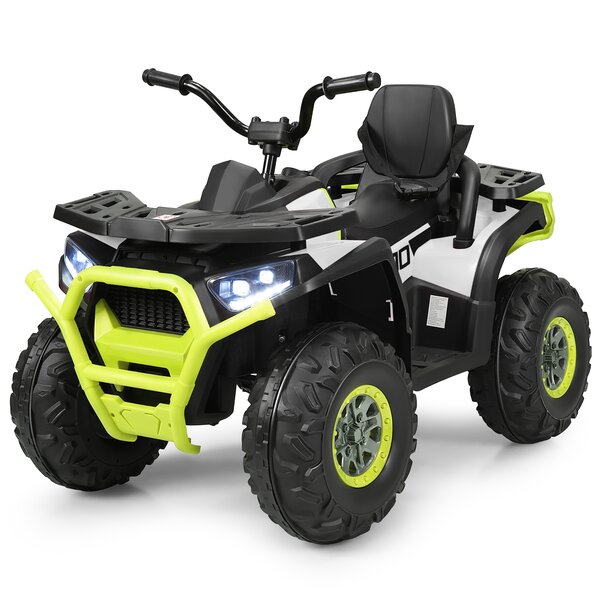 Details about   6V Battery Powered Kids Ride On ATV 4-Wheeler Quad w/ MP3 & LED Headlight Red 