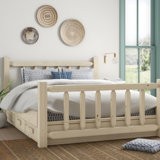 Abella Solid Wood Storage Platform Bed by Loon Peak®