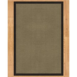 Kansas Hand Crafted Black Area Rug