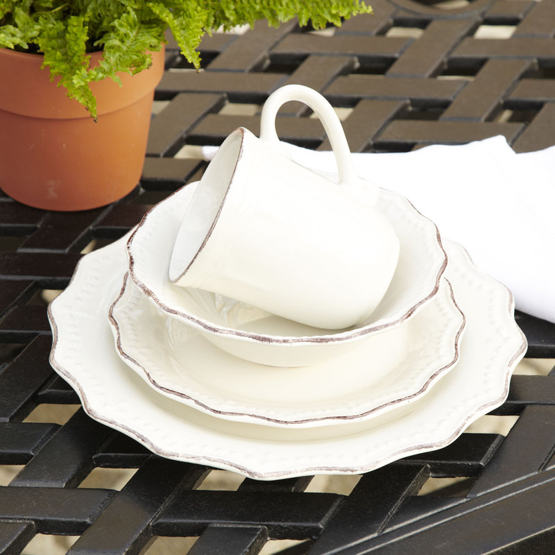 Willenhall 24 Piece Dinnerware Set Service For 6 Reviews Joss Main