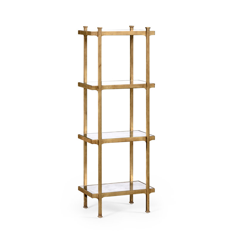 Jonathan Charles Fine Furniture 54.75" H x 20" W Metal ...