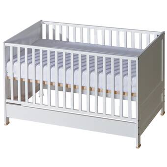 convertible crib with mattress