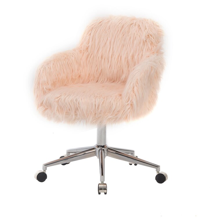 wayfair fur chair