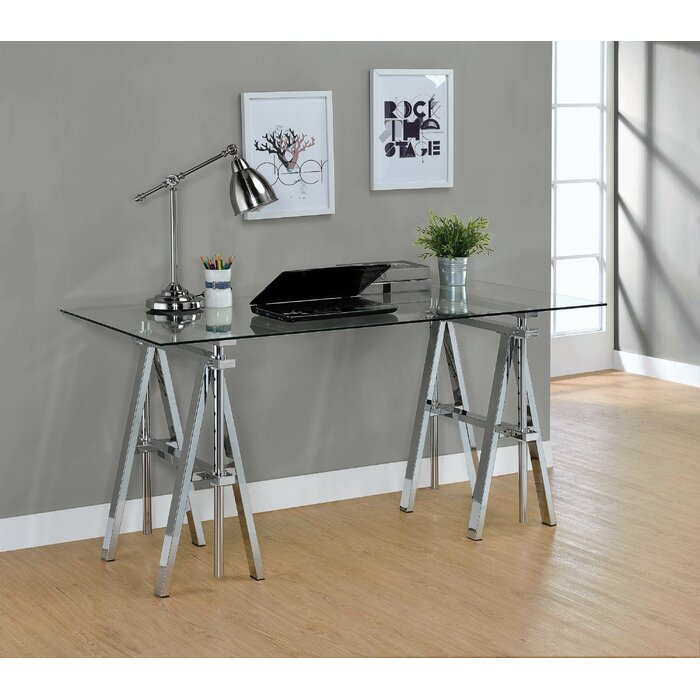 Ebern Designs Shellburne Height Adjustable Standing Desk Converter