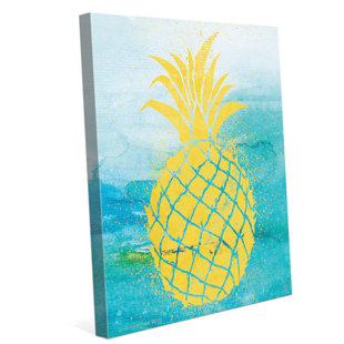 Tropical Paintings Wayfair Tropical Pinele Painting Print On Wred Canvas