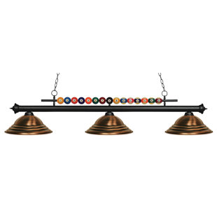 Go to store & view more images Red Barrel Studio Chapa 3-Light Billiard Light
