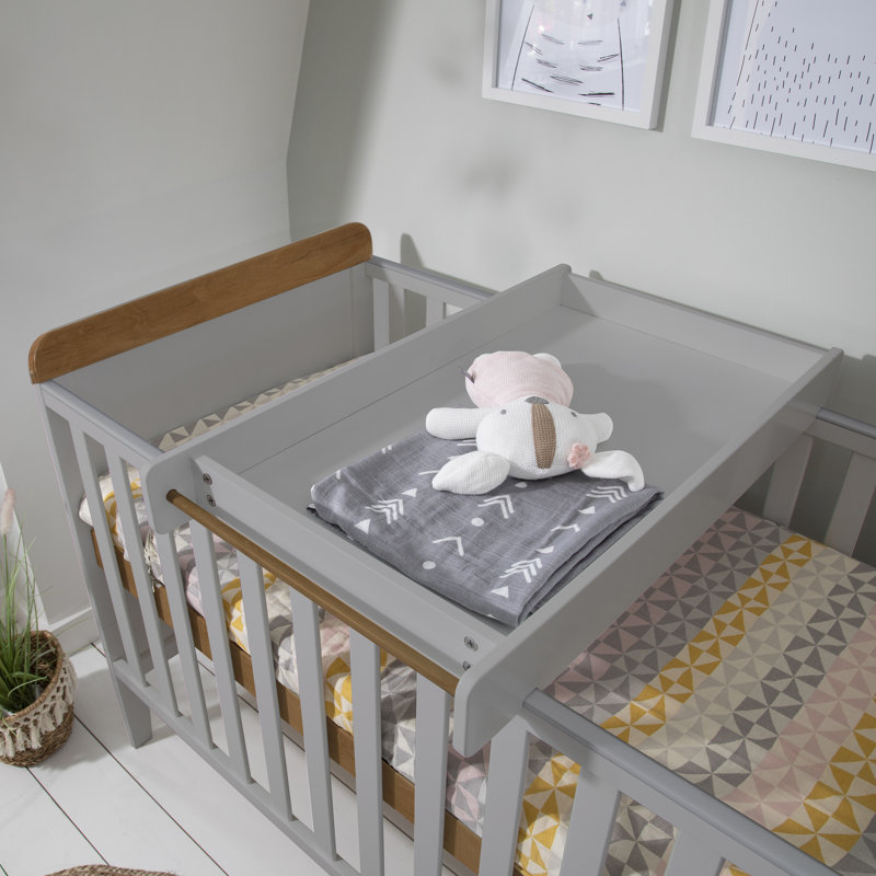 tutti bambini cot top changer white