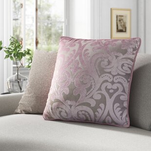 pale pink velvet cushions