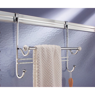 Behind Door Towel Rack Wayfair Duff Over The Door Towel Rack Set Of 4