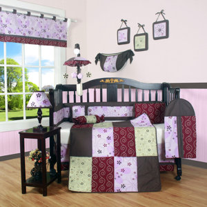 Love Circle Boutique 13 Piece Crib Bedding Set