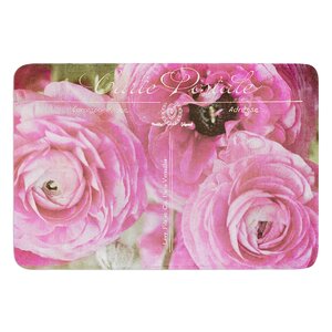 Paris Postcard by Ann Barnes Bath Mat