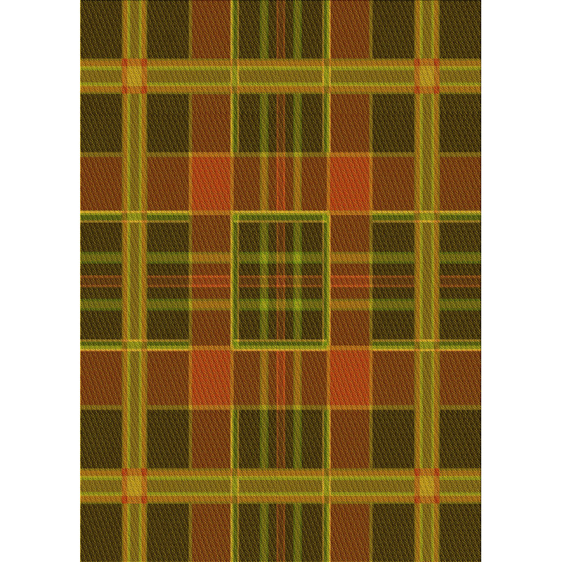 East Urban Home Plaid Wool Yellow Area Rug Wayfair