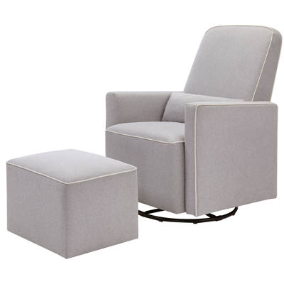 Madison Swivel Glider Reviews Allmodern Olive Swivel Glider And Ottoman