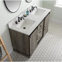 54 Inch Double Vanity | Wayfair