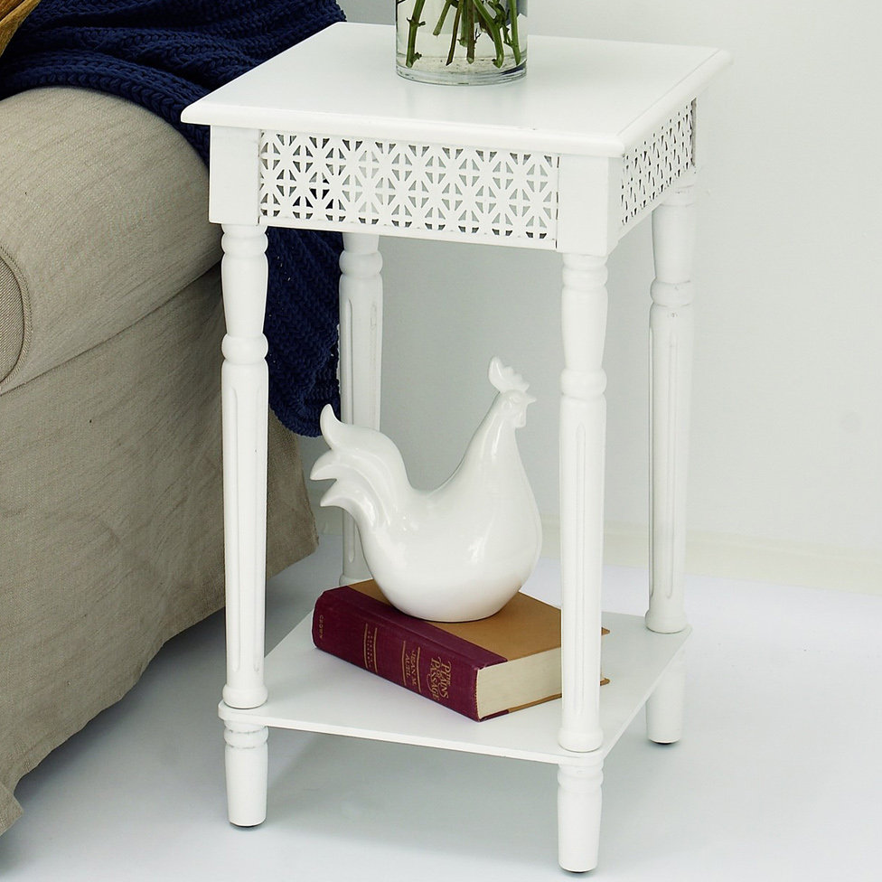 Alcott Hill Berkshire Wood End Table Wayfair