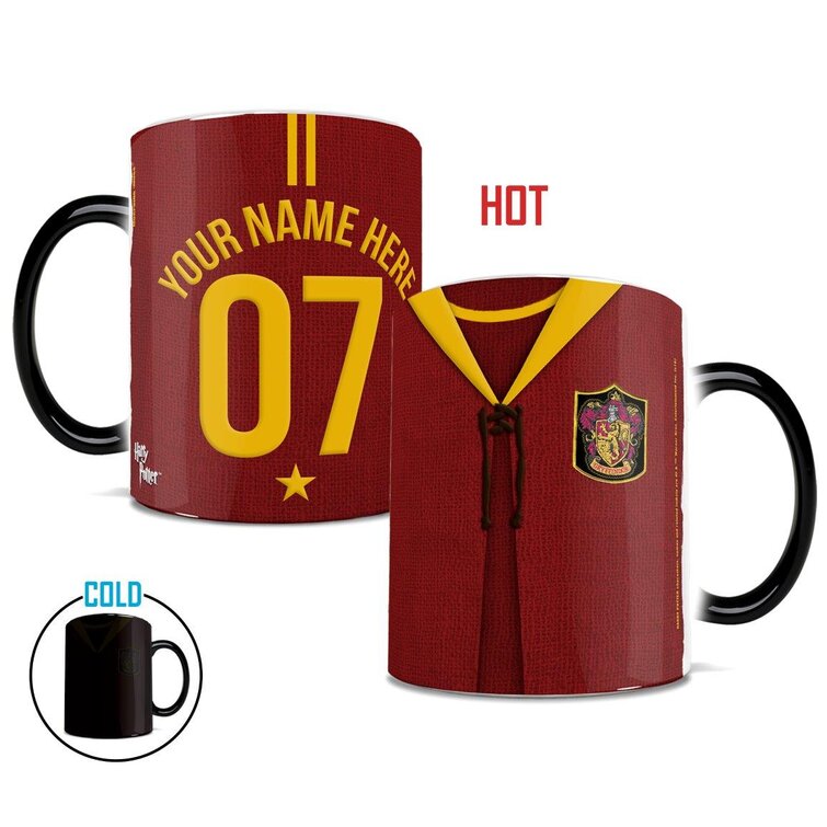 OFFICIAL HARRY POTTER QUIDDITCH HEAT CHANGING MAGIC COFFEE MUG CUP IN GIFT BOX 