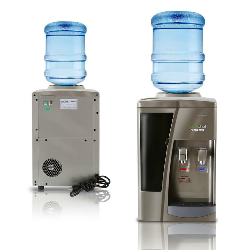 NutriChef Freestanding Hot and Cold Electric Water Cooler & Reviews ...