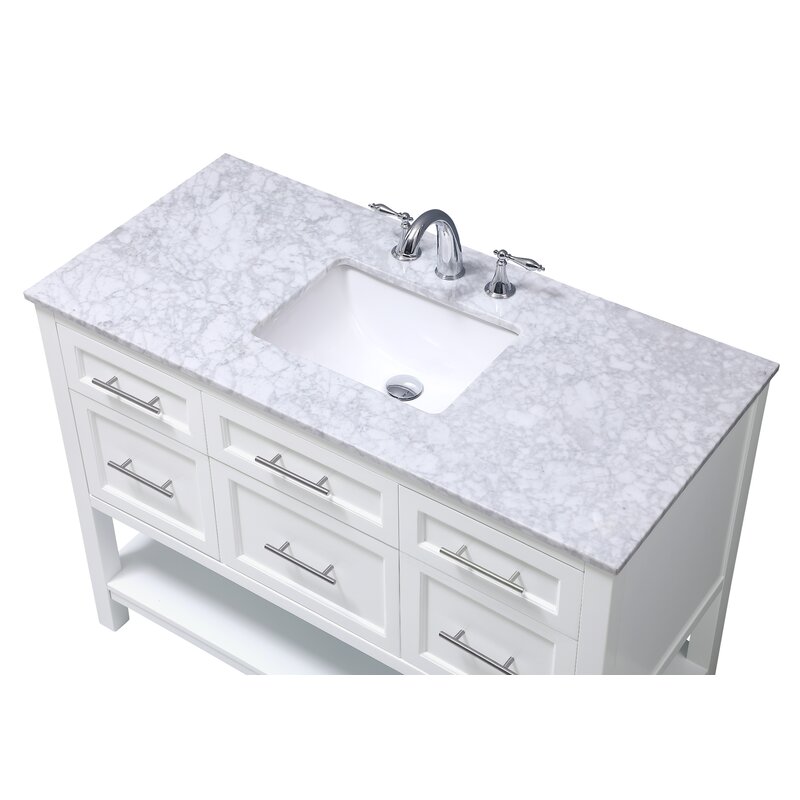 Latitude Run Ekbote 46 Single Bathroom Vanity Set Reviews Wayfair