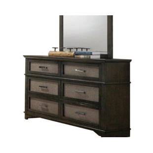 Behrendt 6 Drawer Double Dresser by House of Hampton