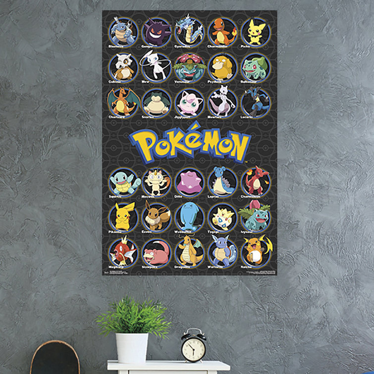 Trends International Pokemon All Time Favorites Paper Print Wayfair