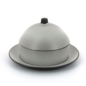 Equinoxe Round Dim Sum Basket Cloche with Cover