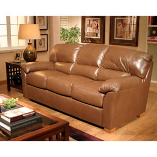 Klaussner Heights Sofa Wayfair Cedar Heights Leather Sofa