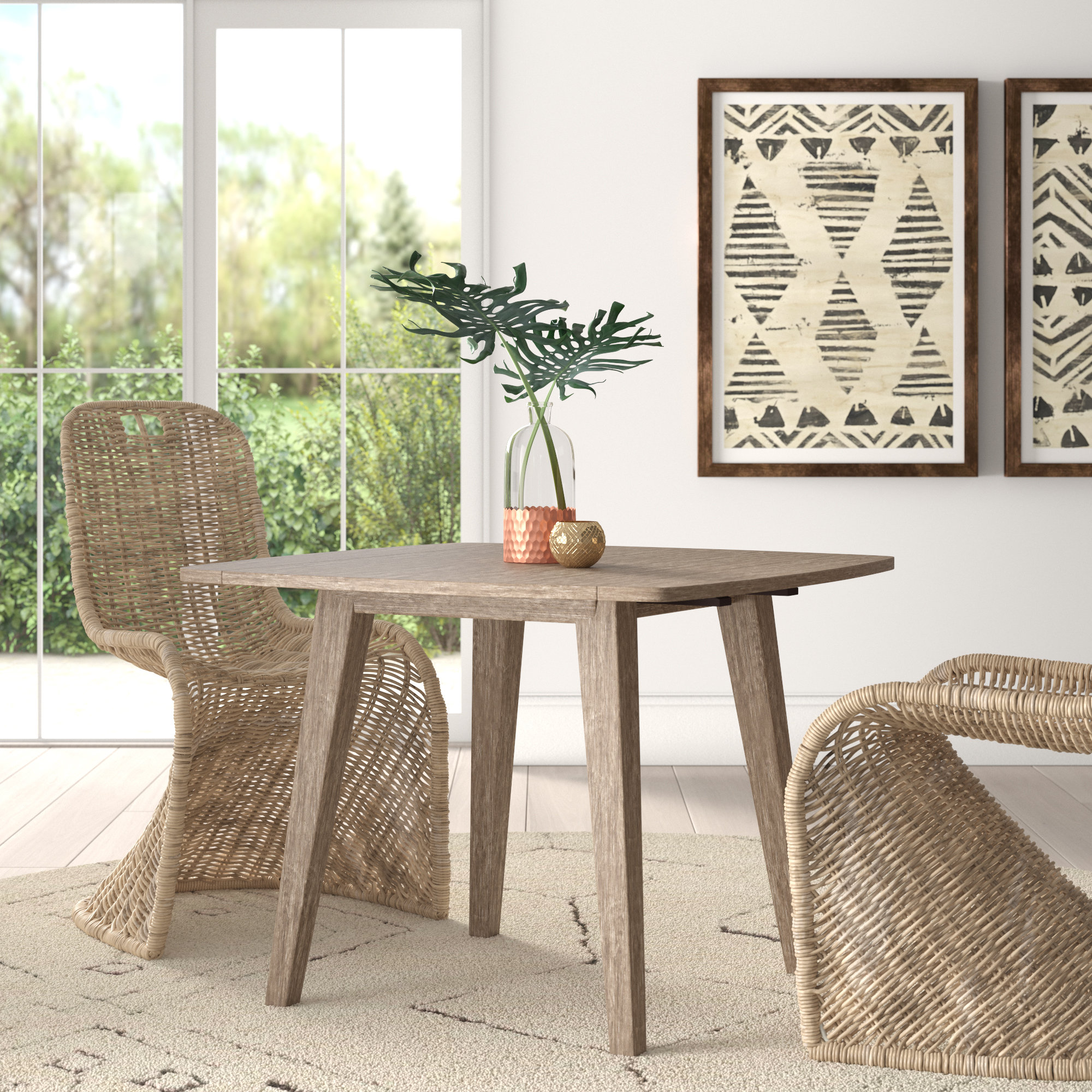 folding dining table wayfair