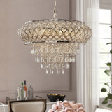 modern swag chandelier