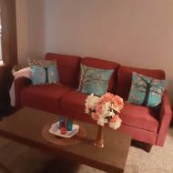 Latitude Run Brodde Velvet 71 Square Arms Sofa Reviews Wayfair