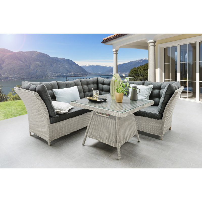 Garten Living 4Sitzer EcksofaSet Luff Wayfair.de