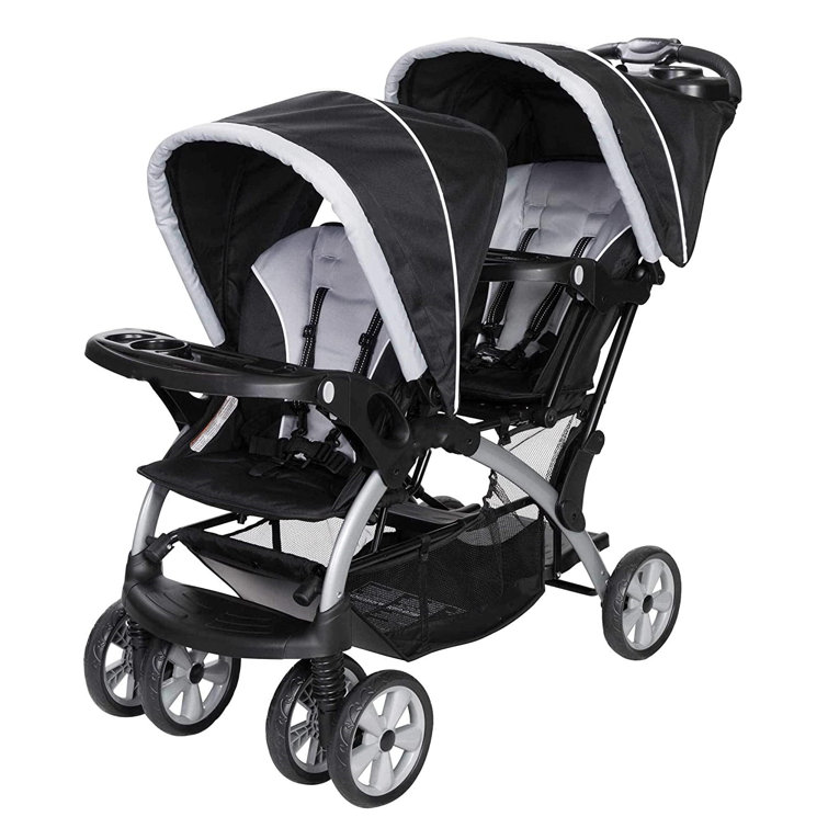 compact twin stroller