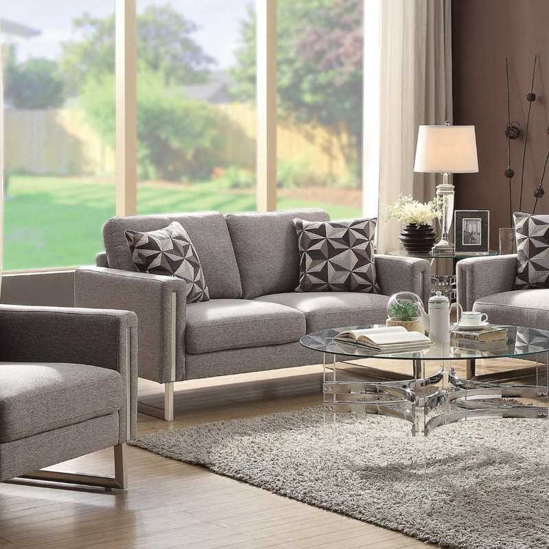 Brayden Studio Roselyn U Shaped Steel Legs Configurable Living