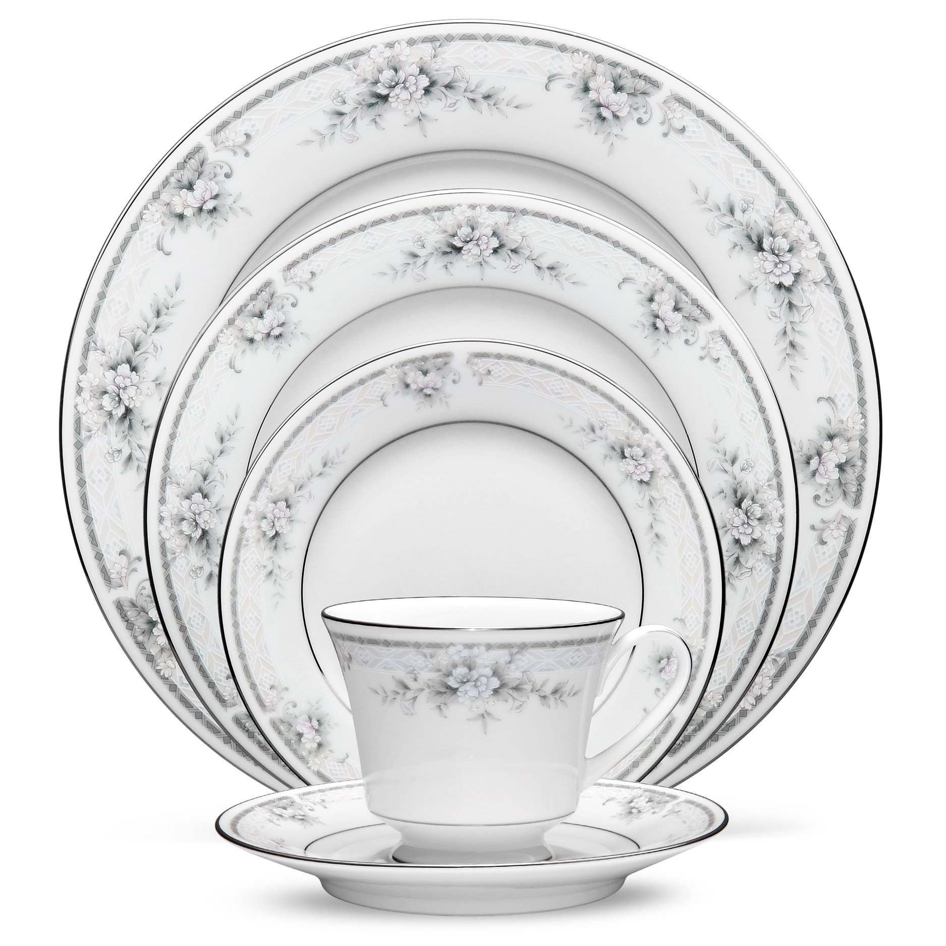 Noritake Sweet Leilani 5 Piece Place Setting Service For 1 Reviews Wayfair