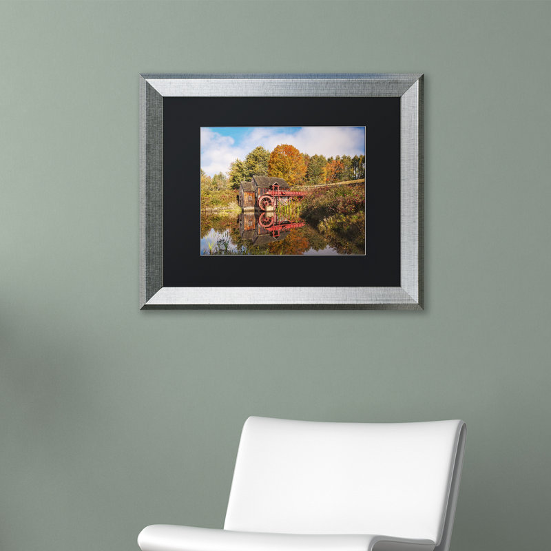Trademark Art Nostalgic Mirror Framed Photographic Print On