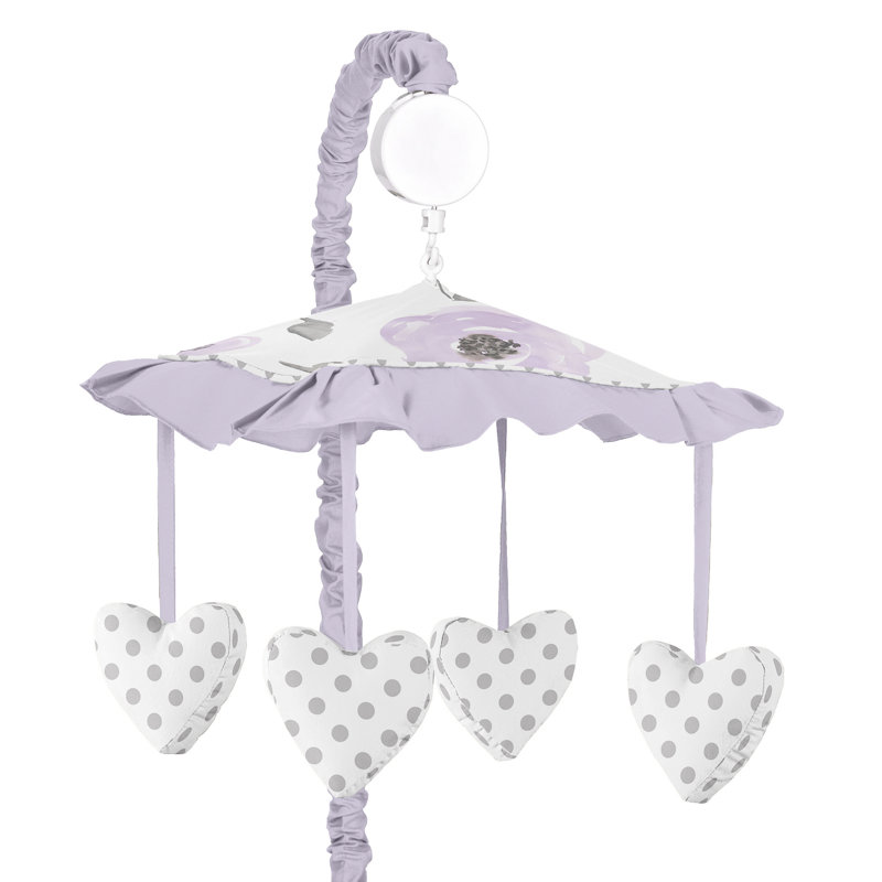 Sweet Jojo Designs Watercolor Floral Musical Mobile Reviews