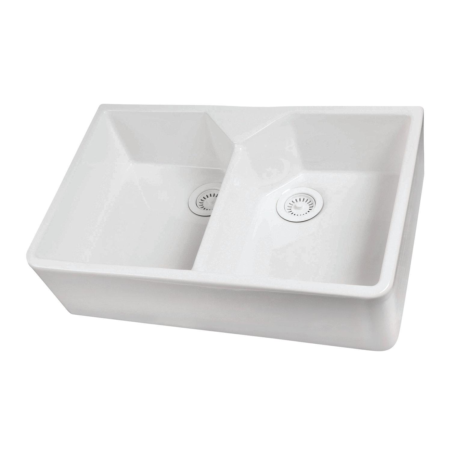 Barclay Jolie Farmer 32 X 19 Double Basin Farmhouse Kitchen Sink Reviews Wayfair