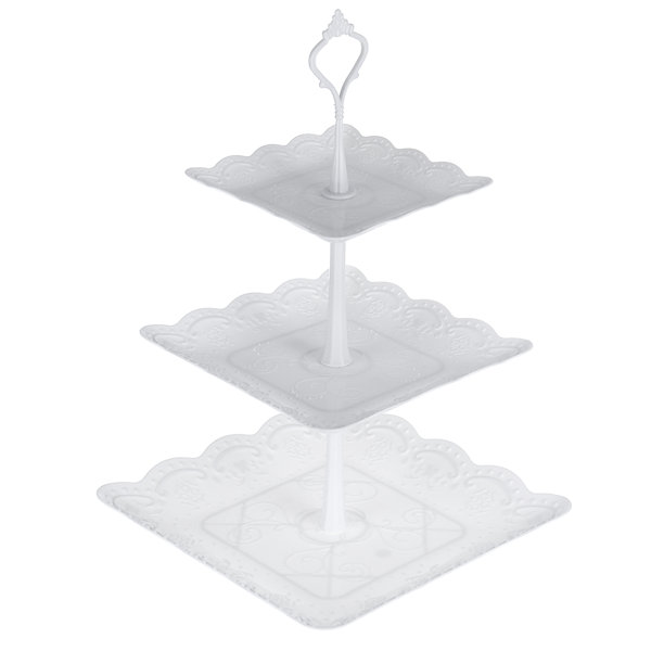 3 Tier Cupcake Stand Wayfair Ca