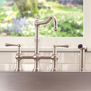 Lenova Double Handle Pull Down Kitchen..