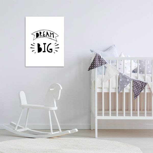 East Urban Home Kate Shephard Dream Big Kids Wall Decor Wayfair