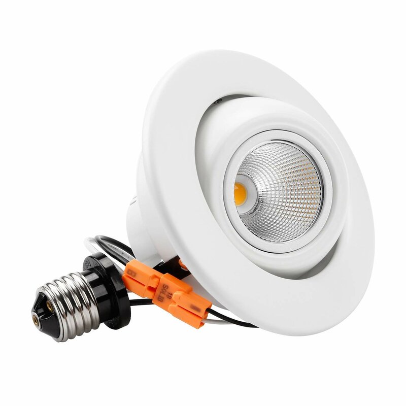 Torchstar 4 Led Recessed Lighting Kit Wayfair