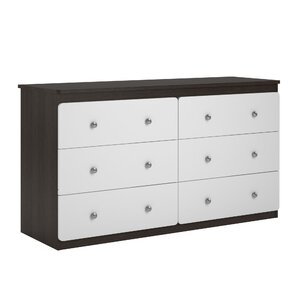 Wes 6 Drawer Double Dresser