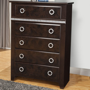 Borden 5 Drawer Chest by Everly Quinn