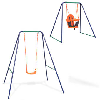 single swing set for toddlers